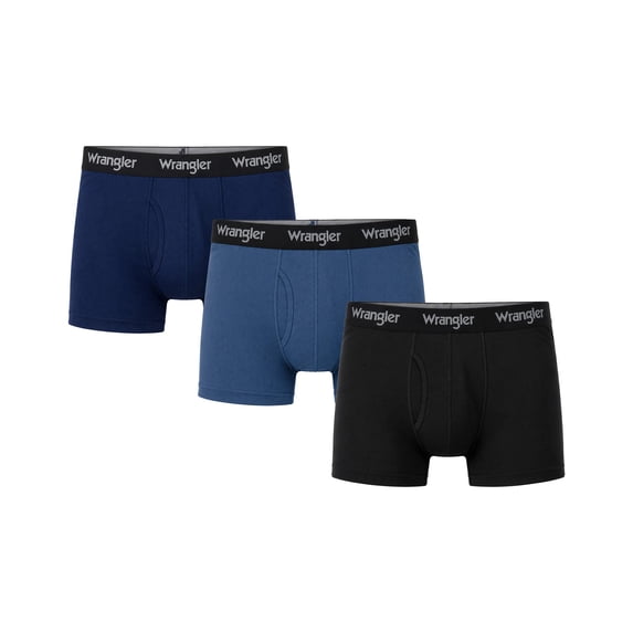 Wrangler Men's Tough Flex Mesh Boxer Brief, 3 Pack