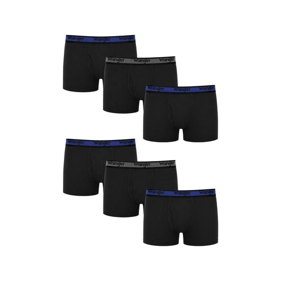 Wrangler Men's Ultra Lite Mesh Boxer Brief, 6 Pack