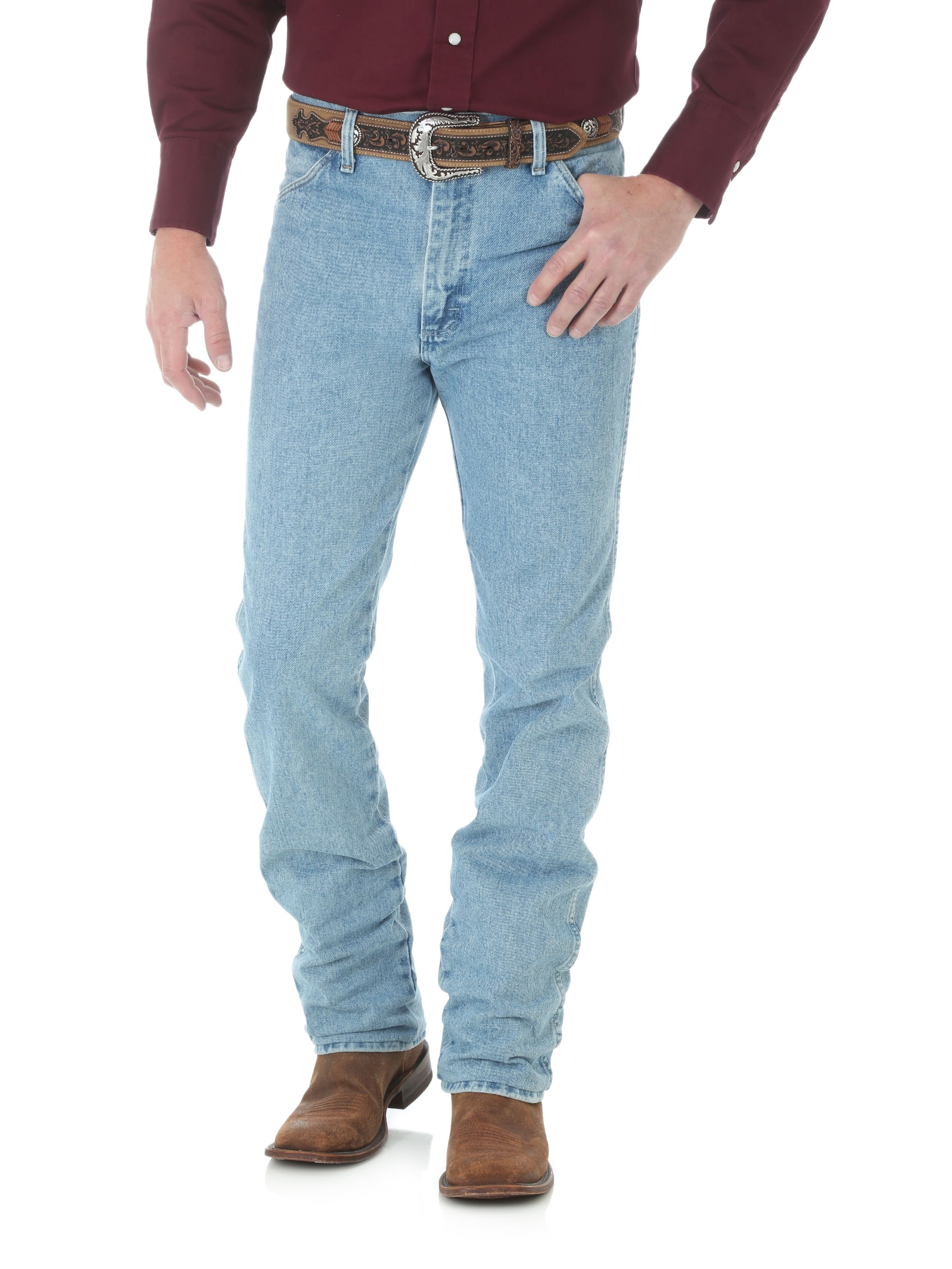 Wrangler Men's Western Cowboy Slim Jean - Antique Wash - Walmart.com