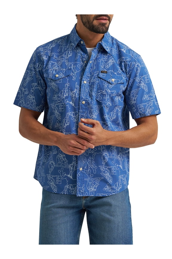 ® Men's Western Inspired Short Sleeve Shirt