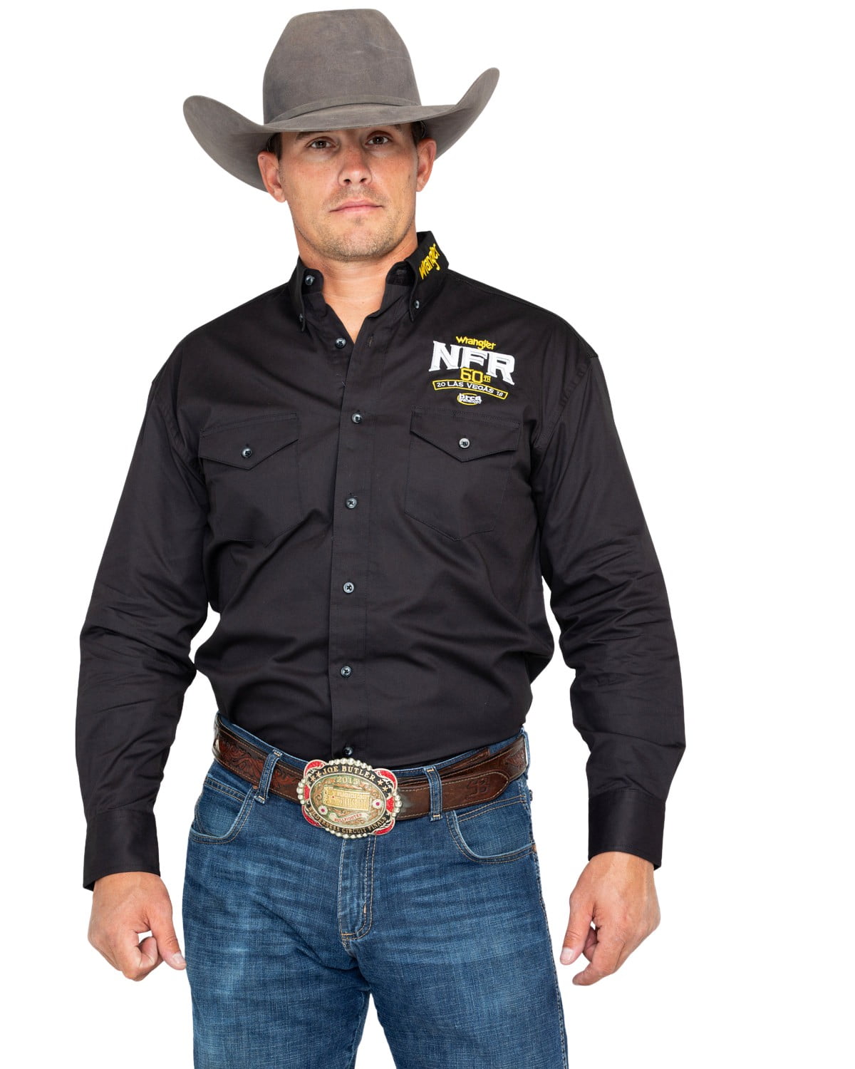 Wrangler Men's Wnfr 60Th Anniversary Long Sleeve Western Shirt ...