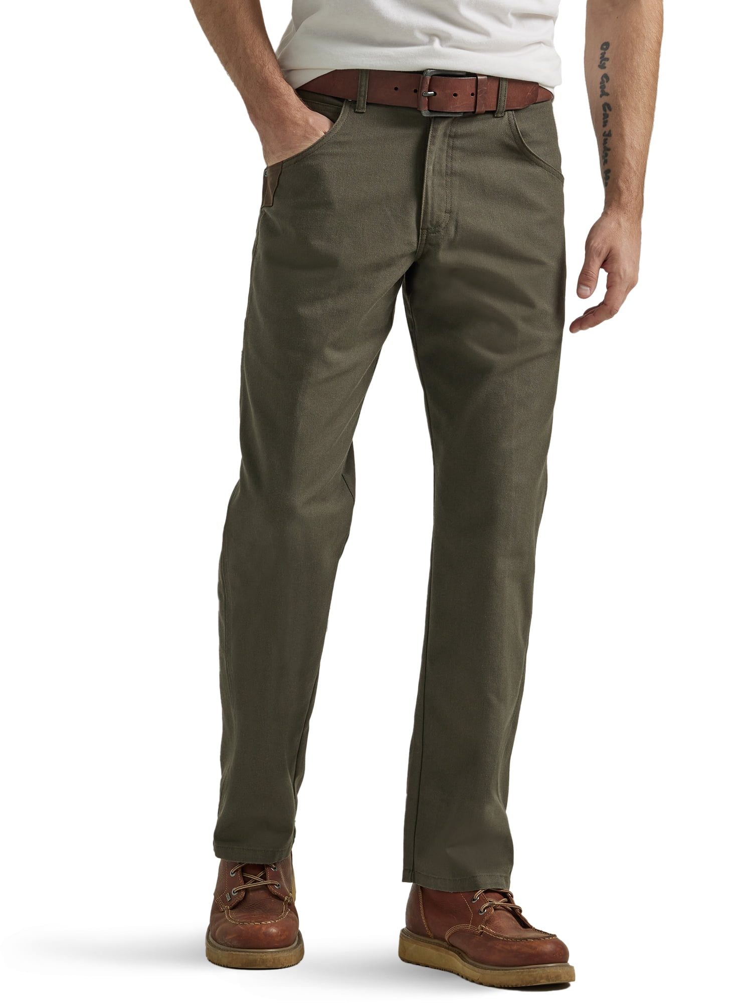 Wrangler Men's ATG Slim Fit Taper Synthetic Trail Jogger Pants - Caviar  30x30