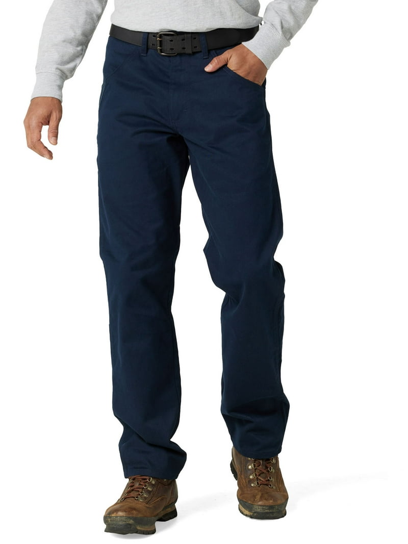 ＴＩＧＨＴ ＦＩＴＴＩＮＧ ＰＡＮＴＳ Wrangler Men's Workwear Relaxed Pant, Sizes 32-44 - Walmart.com
