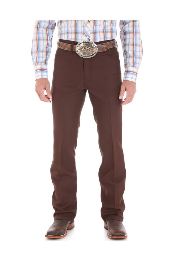 Men's Wrancher Cowboy Twill Dress Jean with Stretch