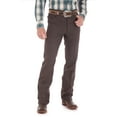 thumbnail image 1 of Wrangler Men's Wrancher Stretch Boot Dress Jeans Chocolate HD 28X30, 1 of 12