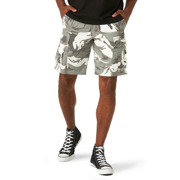 Wrangler Men's and Big Men's 10" Relaxed Fit Cargo Shorts With Stretch