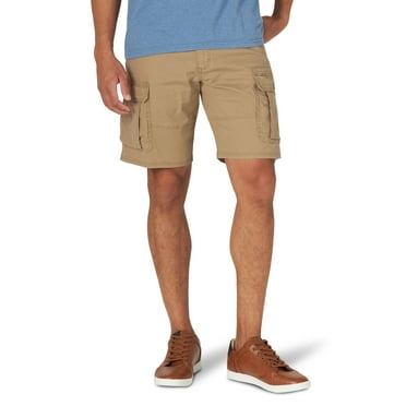 Wrangler Men's and Big Men's 10" Relaxed Fit Cargo Shorts With Stretch