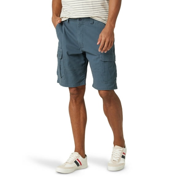 Wrangler® Men's and Big Men's 10" Relaxed Fit Cargo Shorts with Stretch