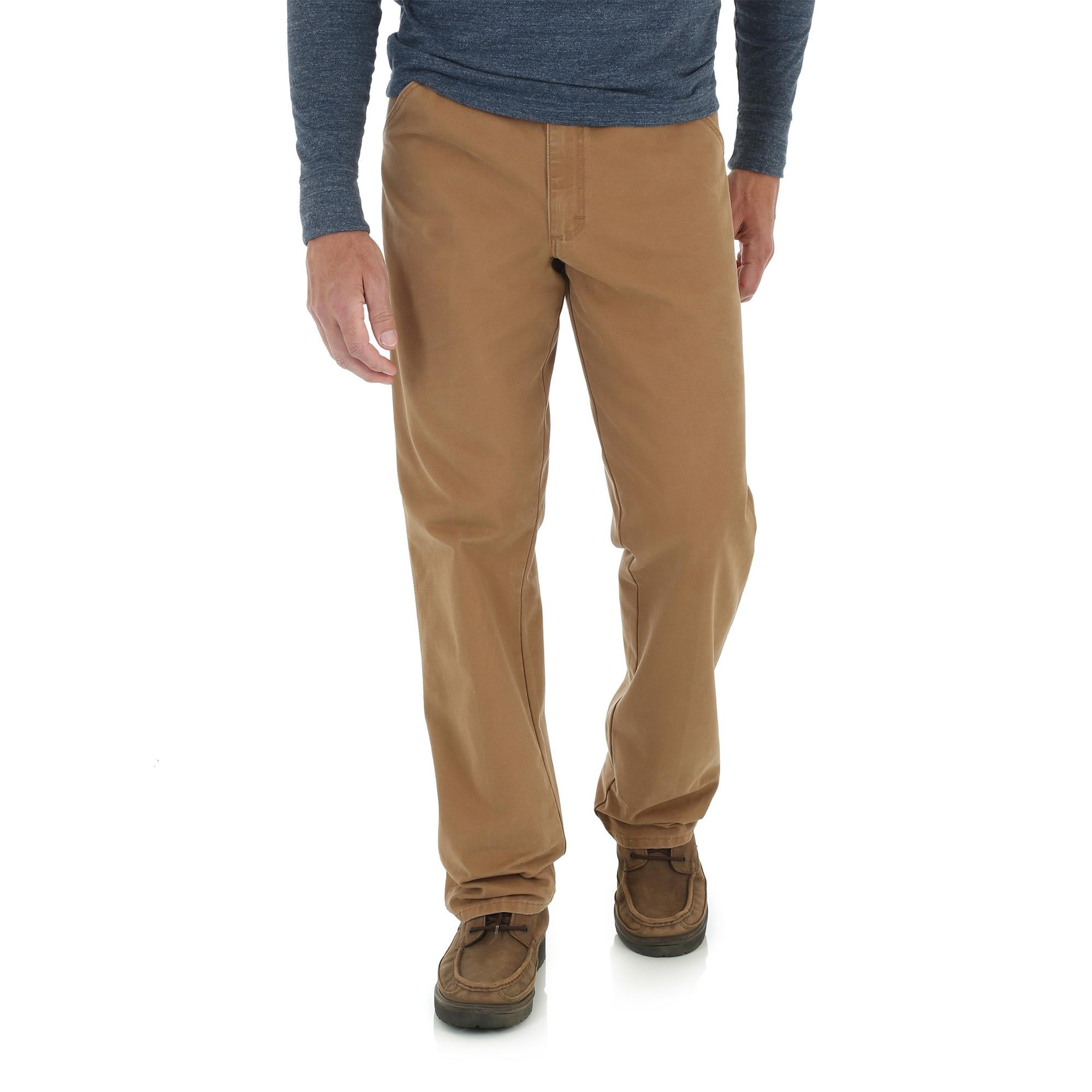 Wrangler Men's Relaxed Fit Work Construction Carpenter Pant - Walmart.com