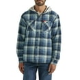 thumbnail image 1 of Wrangler® Men's and Big Men's Heavyweight Hooded Shirt Jacket, Sizes S-5XL, 1 of 6