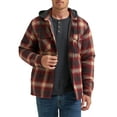 thumbnail image 1 of Wrangler® Men's and Big Men's Heavyweight Hooded Shirt Jacket, Sizes S-5XL, 1 of 5