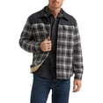 thumbnail image 1 of Wrangler® Men's and Big Men's Heavyweight Shirt Jacket with Sherpa Lining, S-3XL, 1 of 5