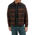 thumbnail image 1 of Wrangler® Men's and Big Men's Heavyweight Shirt Jacket with Sherpa Lining, S-5XL, 1 of 4