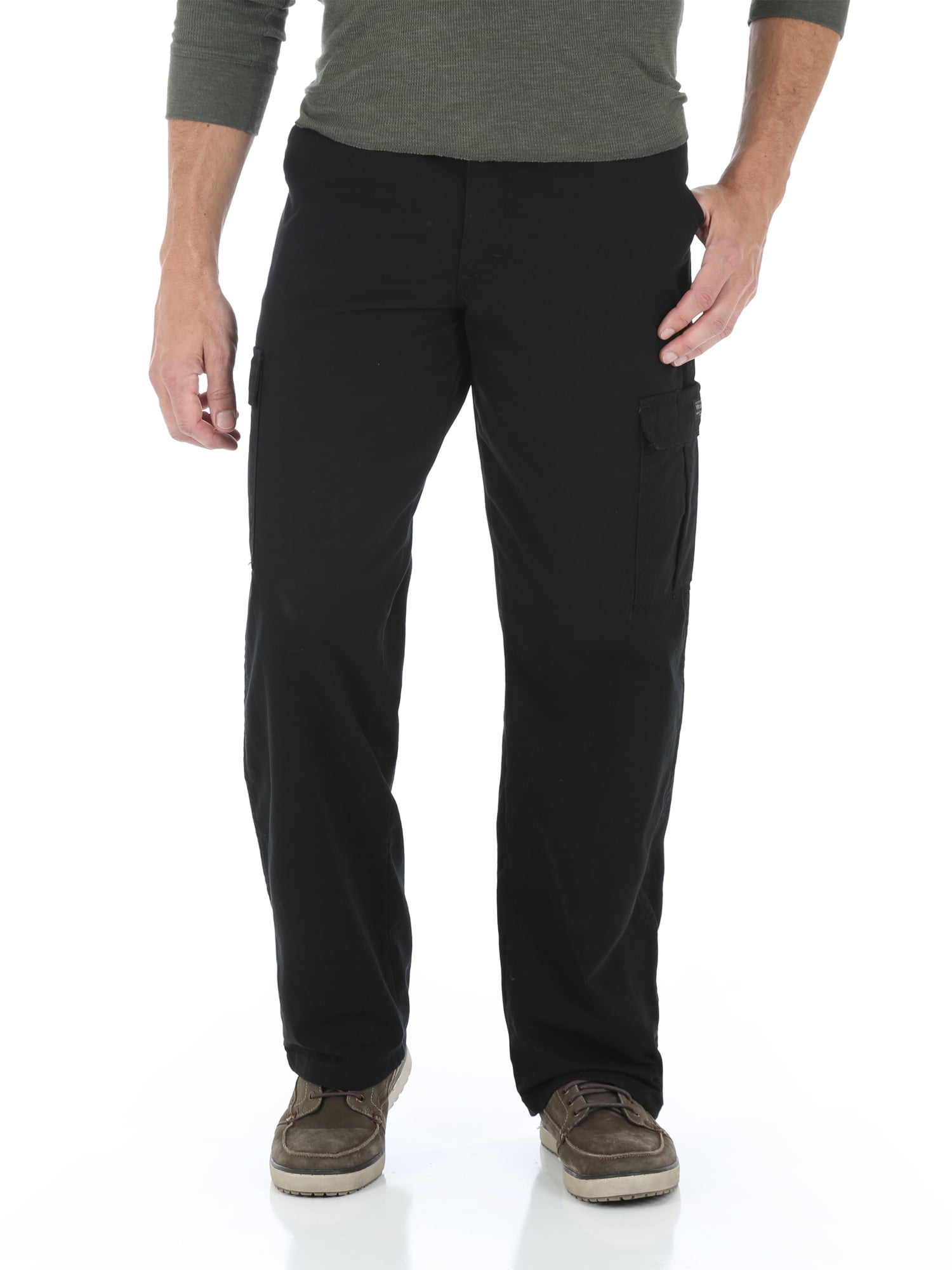 Wrangler Co Men's Relaxed Fit Fleece Lined Cargo Pants (Khaki, 30x32),30W x  32L at Amazon Men's Clothing store