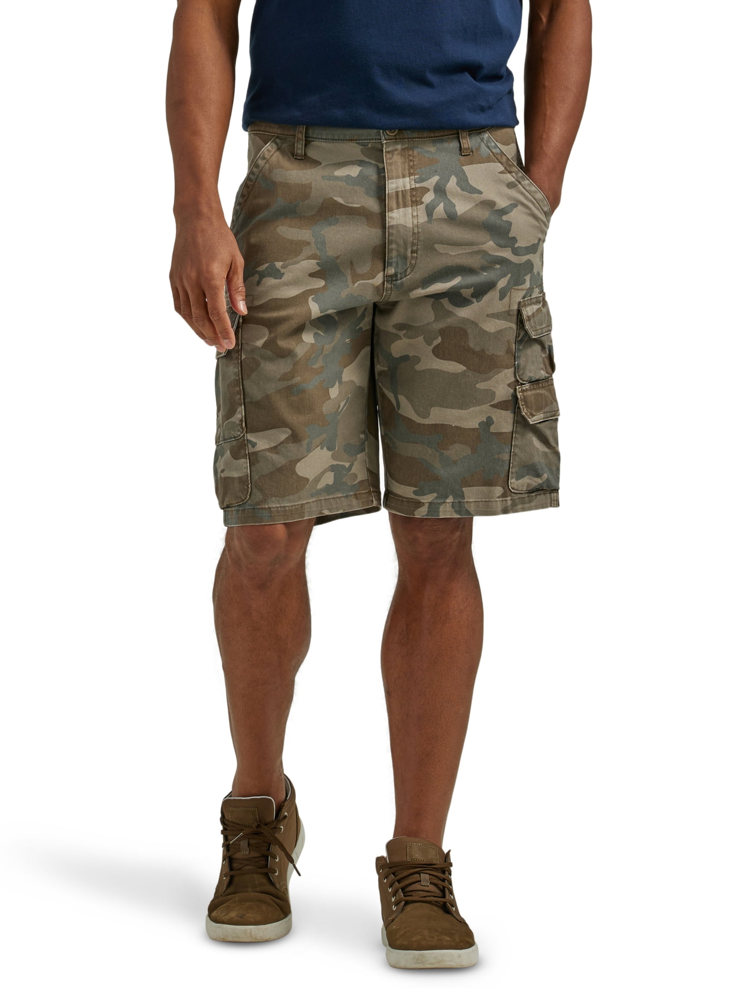 Wrangler Men's and Big Men's Multi-Pocket Cargo Short with Stretch, Sizes 30-50