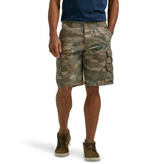 Wrangler Men's and Big Men's Multi-Pocket Cargo Short with Stretch, Sizes 30-50