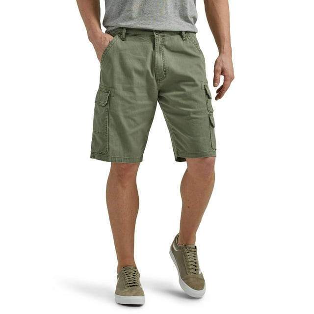 Wrangler Men's and Big Men's Multi-Pocket Cargo Short with Stretch ...