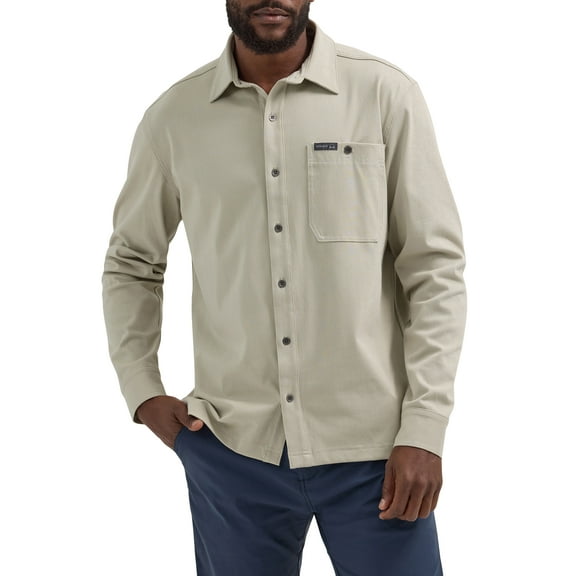 Wrangler Men's and Big Men's Outdoor Horizon Shirt with UPF 50+ Protection, S-5XL