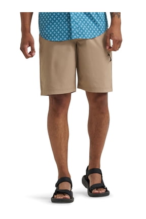 Men's and Big Men's Outdoor Performance Side Elastic Waist Short (30-48)
