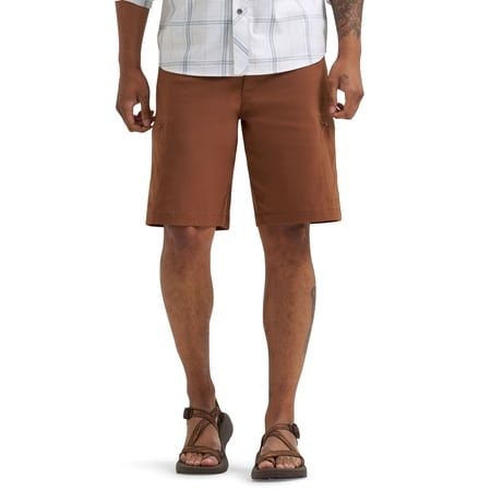 Wrangler® Men's and Big Men's Outdoor Performance Zip Cargo Short with UPF 50+, Sizes 30-48
