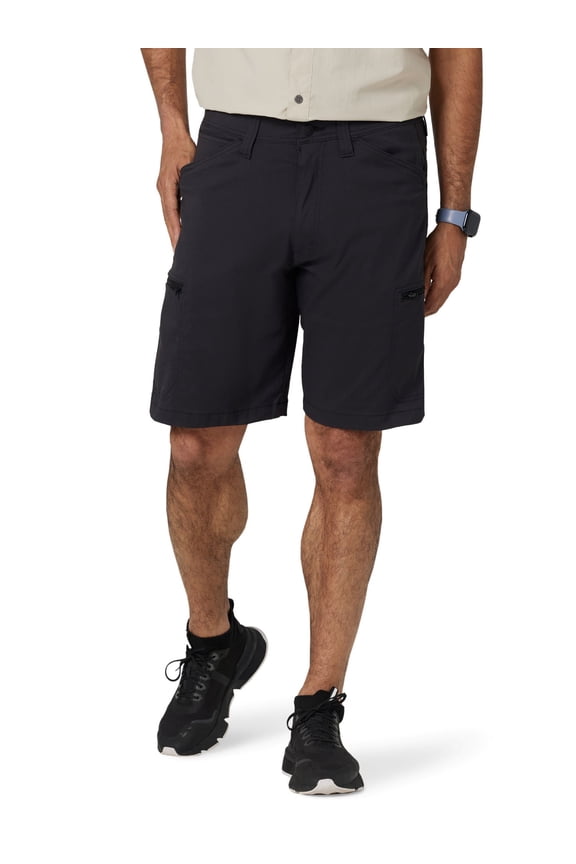 ® Men's and Big Men's Outdoor Performance Zip Cargo Short with UPF 50+, Sizes 30-48
