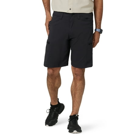 Wrangler® Men's and Big Men's Outdoor Performance Zip Cargo Short with UPF 50+, Sizes 30-48