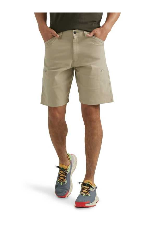 ® Men's and Big Men's Outdoor Performance Zip Cargo Short with UPF 50+, Sizes 30-48