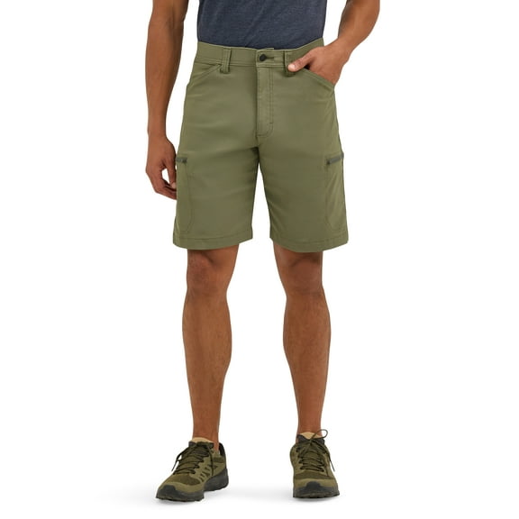 Wrangler® Men's and Big Men's Outdoor Performance Zip Cargo Short with UPF 50+, Sizes 30-86