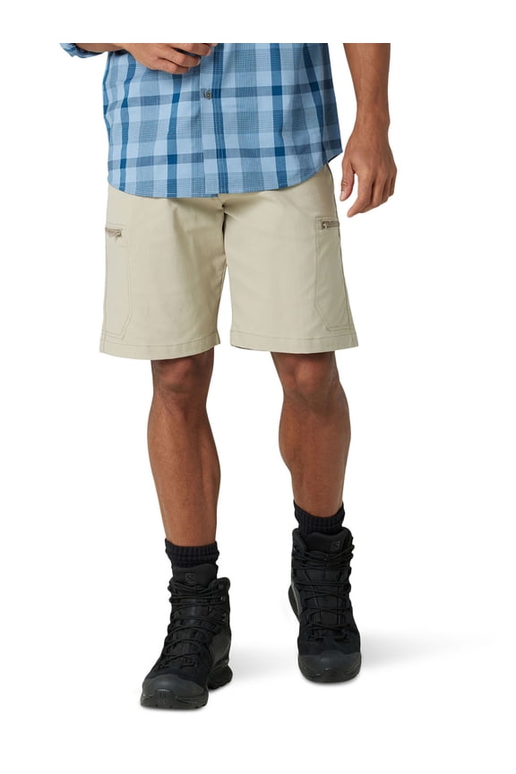 Men's and Big Men's Outdoor Performance Zip Cargo Short
