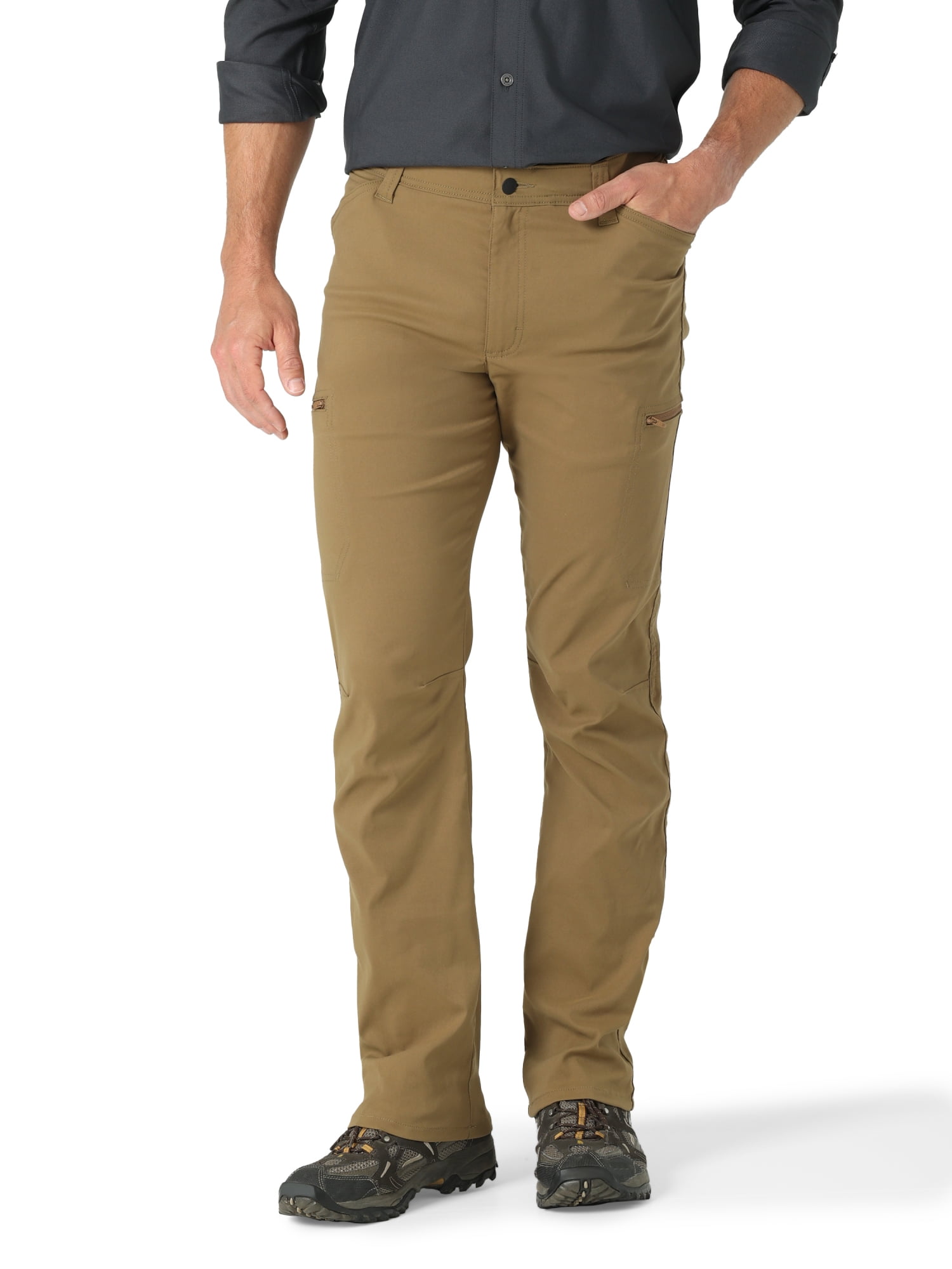 Wrangler Men's and Big Men's Outdoor Stretch Zip Cargo Pant - Walmart.com