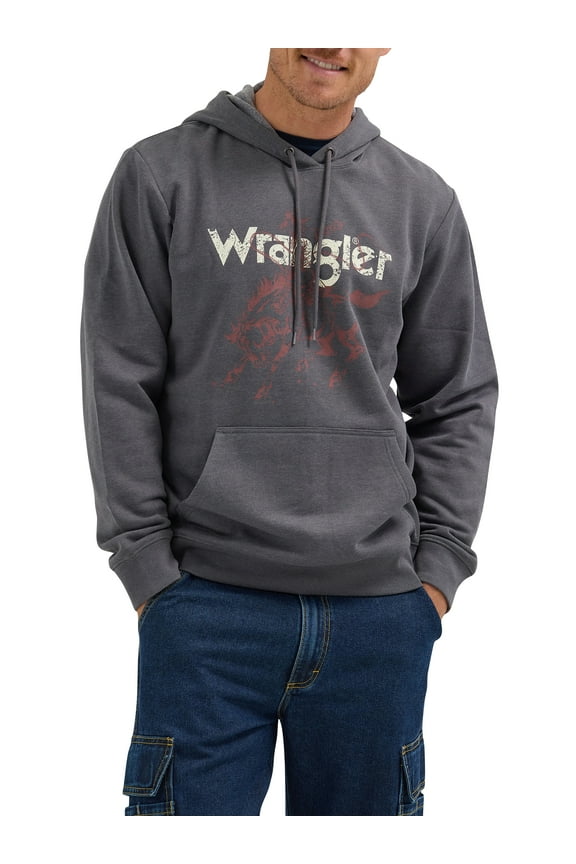 ® Men's and Big Men's Regular Fit Graphic Hoodie, Sizes S-2XL