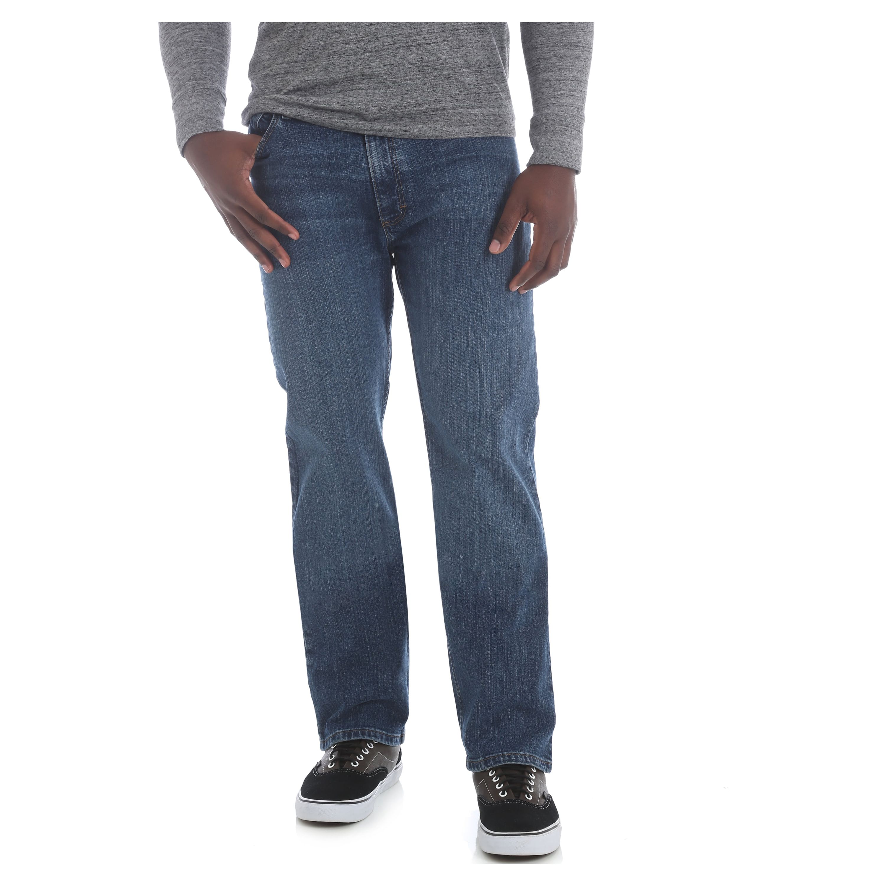 Wrangler Mens And Big Mens Regular Fit Jeans With Flex 6474