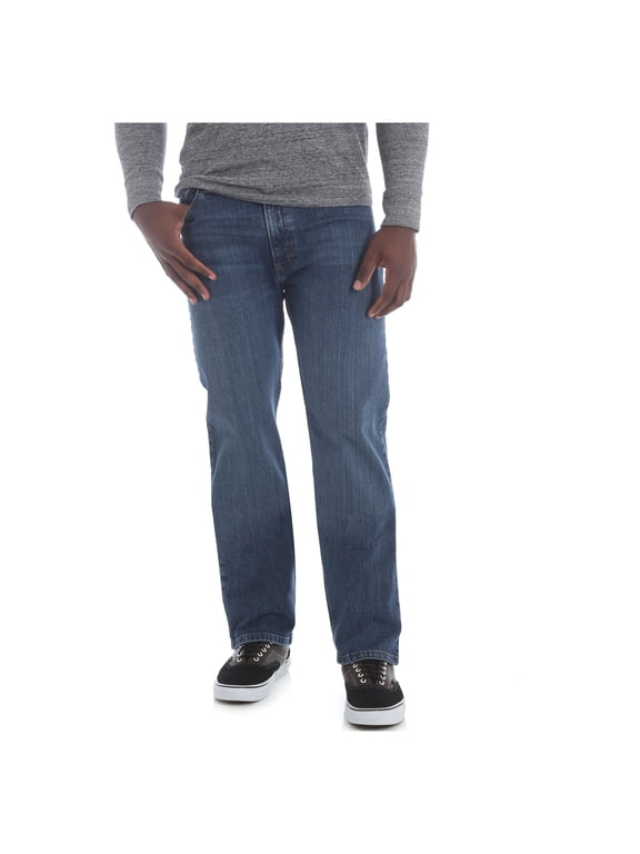 Men's and Big Men's Regular Fit Jeans with Flex