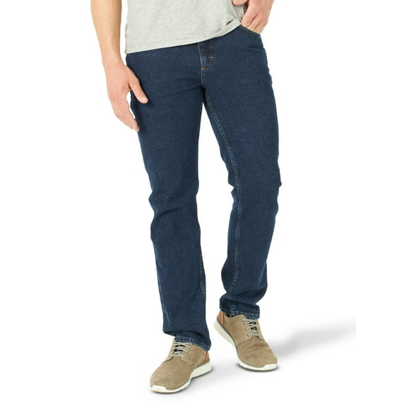 Wrangler Men's and Big Men's Regular Fit Jeans with Flex