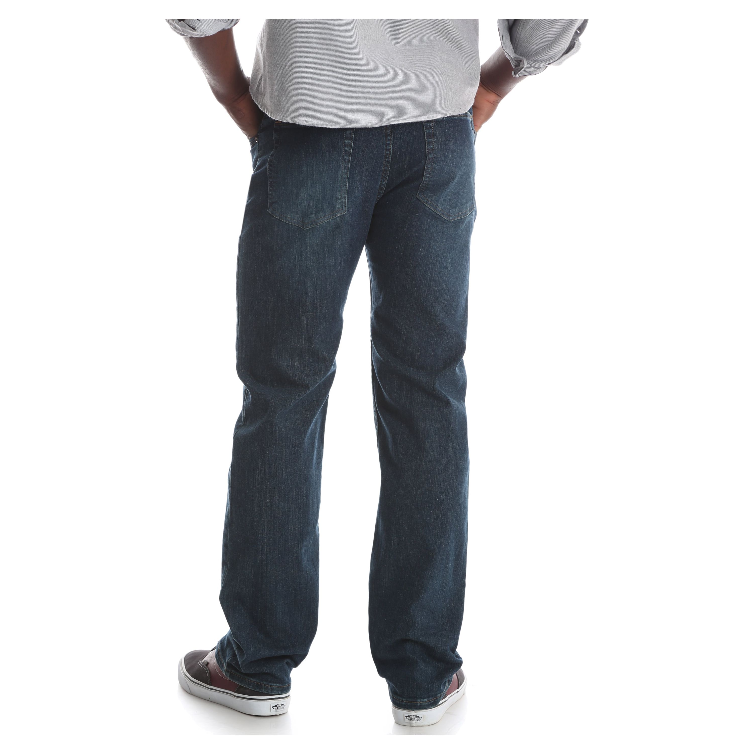 Wrangler Men's and Big Men's Regular Fit Jeans with Flex - image 1 of 7