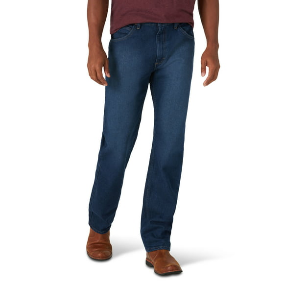 Wrangler Men's and Big Men's Regular Fit Jeans with Flex