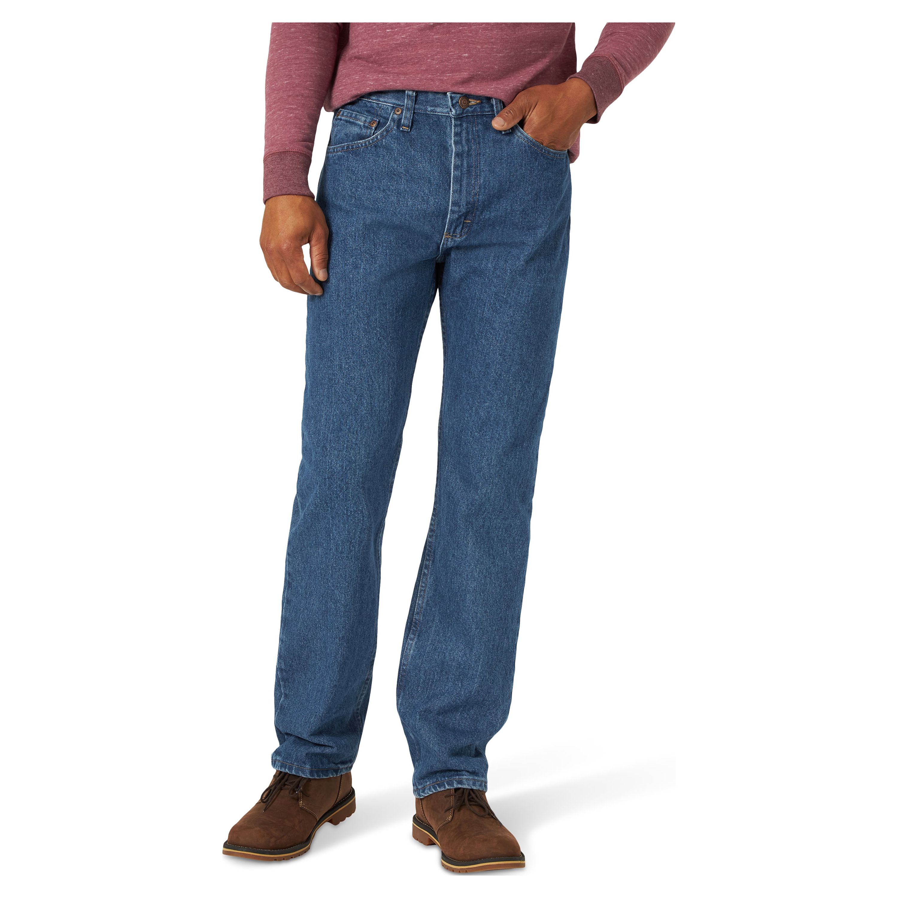 Wrangler Men's and Big Men's Regular Fit Jeans - image 1 of 5
