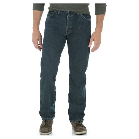 Wrangler Men's and Big Men's Regular Fit Cotton Jeans