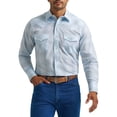 thumbnail image 1 of Wrangler® Men's and Big Men's Regular Fit Long Sleeve Western Shirt, Sizes S-5XL, 1 of 4