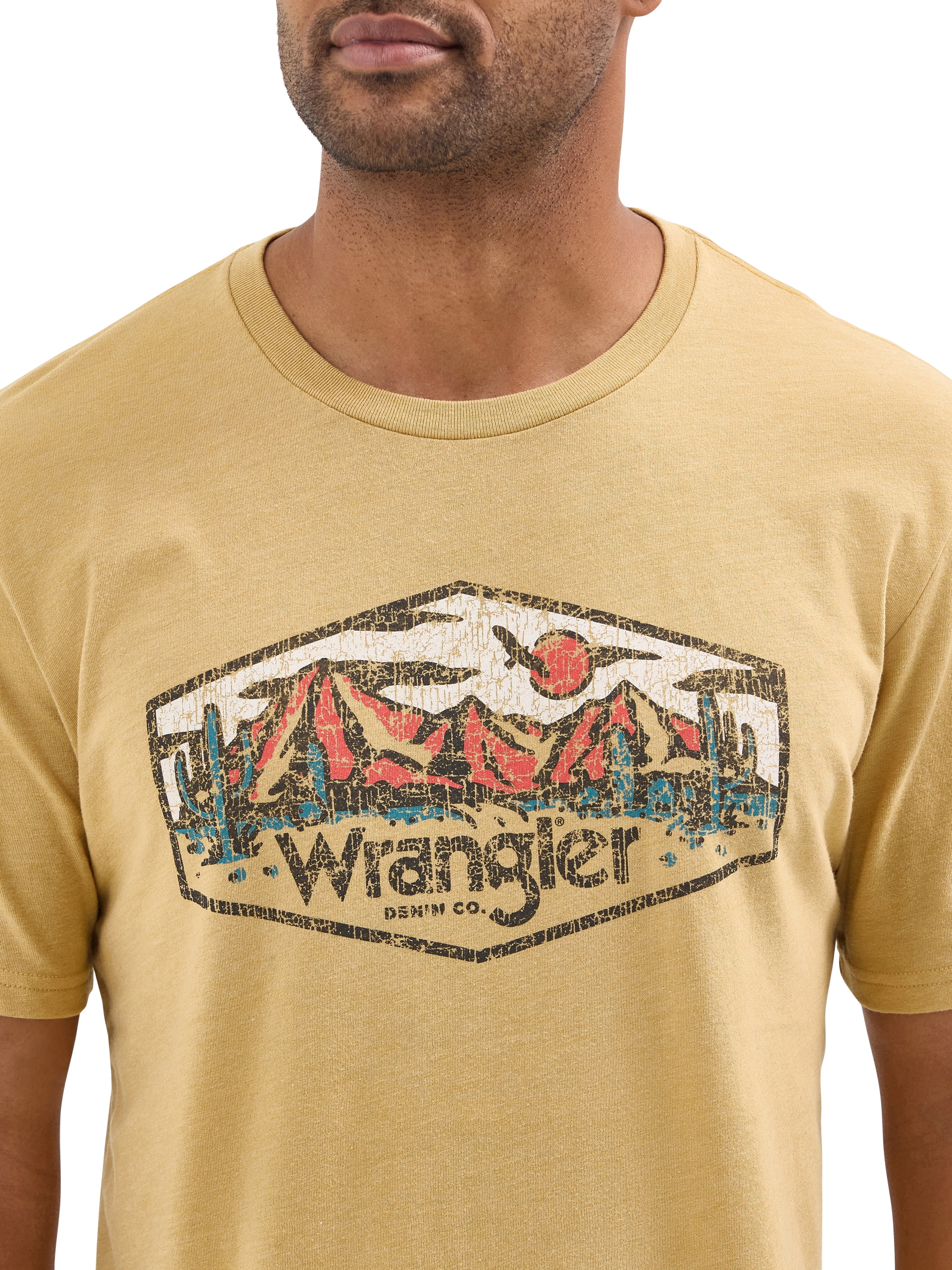 Wrangler® Men's and Big Men's Regular Fit Short Sleeve Graphic Tee, Sizes S-2XL