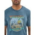 thumbnail image 1 of Wrangler® Men's and Big Men's Regular Fit Short Sleeve Graphic Tee, Sizes S-2XL, 1 of 3