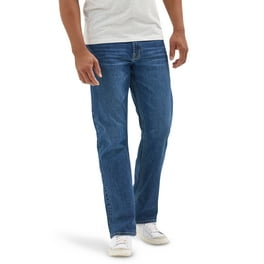 Ripped Jeans for Men Big Tall Solid Elastic Loose Fit Solid Denim Jean Pants with Pockets Pantalones Para Hombre
