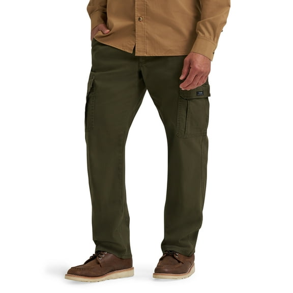 Wrangler Men's and Big Men's Relaxed Fit Cargo Pants With Stretch