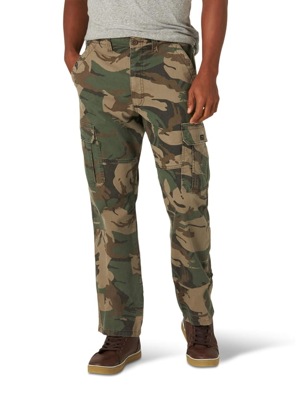 Men's and Big Men's Relaxed Fit Cargo Pants With Stretch