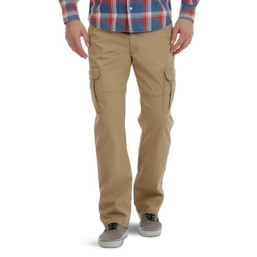 Wrangler Men's and Big Men's Relaxed Fit Cargo Pants With Stretch
