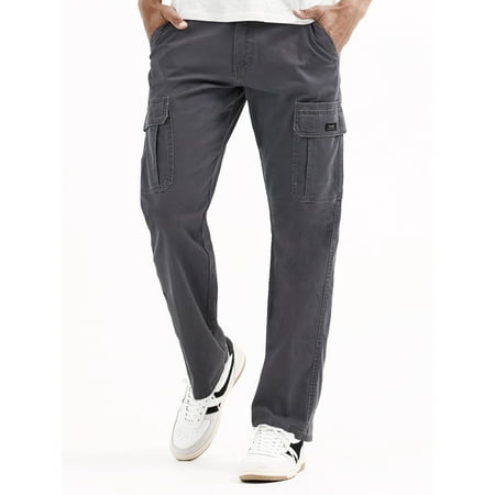 Wrangler Men's and Big Men's Relaxed Fit Cargo Pants With Stretch