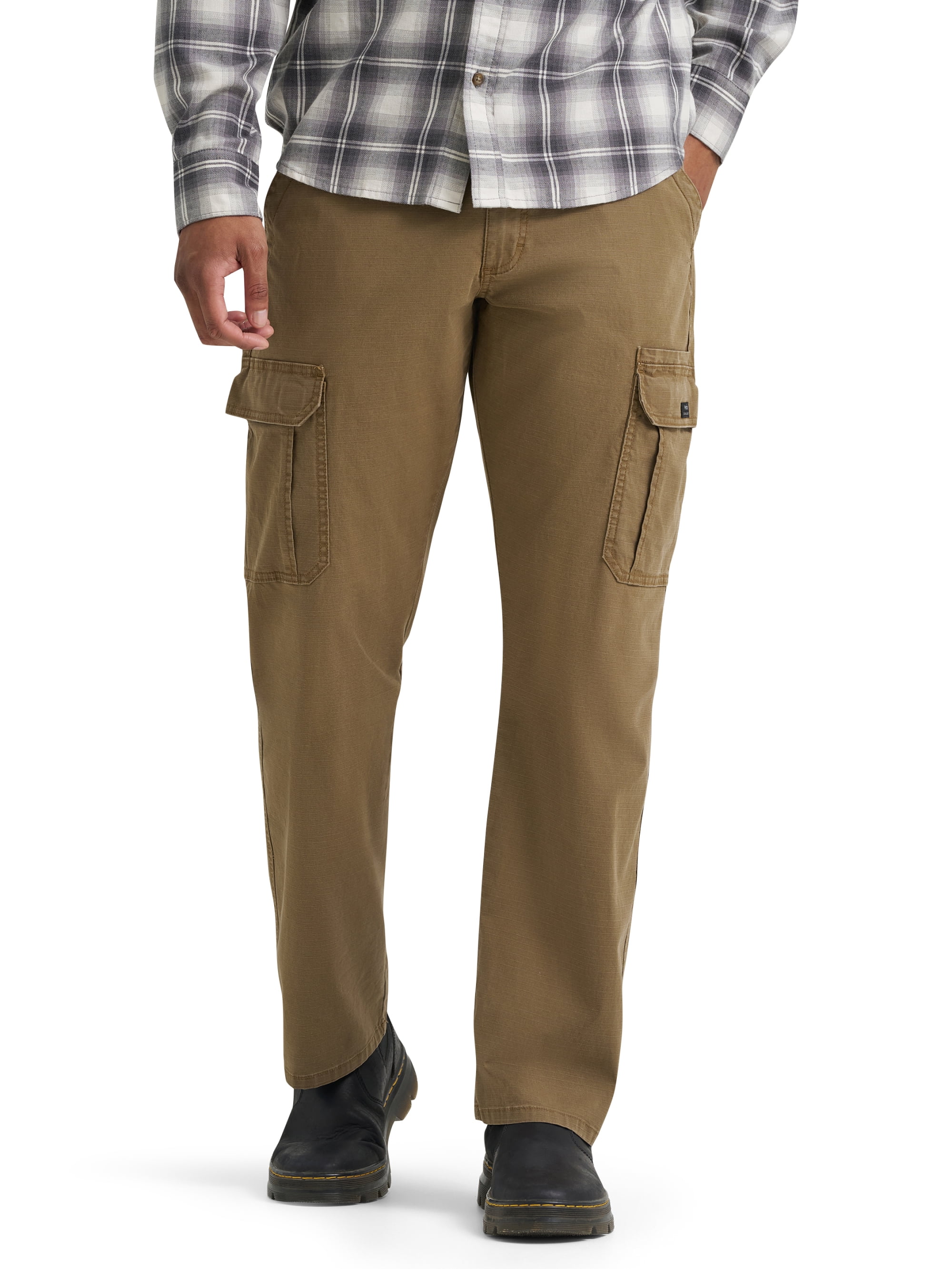 Wrangler Men's and Big Men's Relaxed Fit Cargo Pants With Stretch