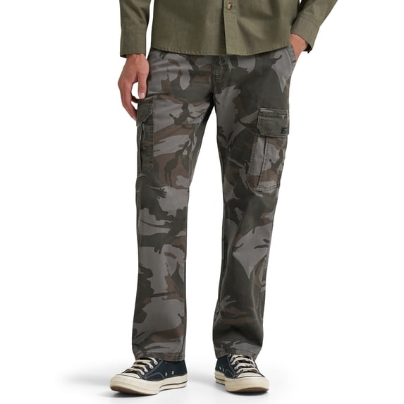 Wrangler Men's and Big Men's Relaxed Fit Cargo Pants With Stretch