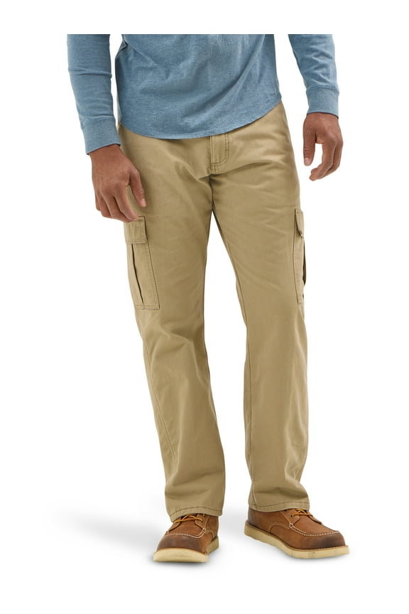 Men's and Big Men's Relaxed Fit Fleece Lined Cargo Pant