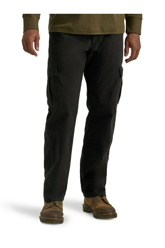 Men's and Big Men's Relaxed Fit Fleece Lined Cargo Pant